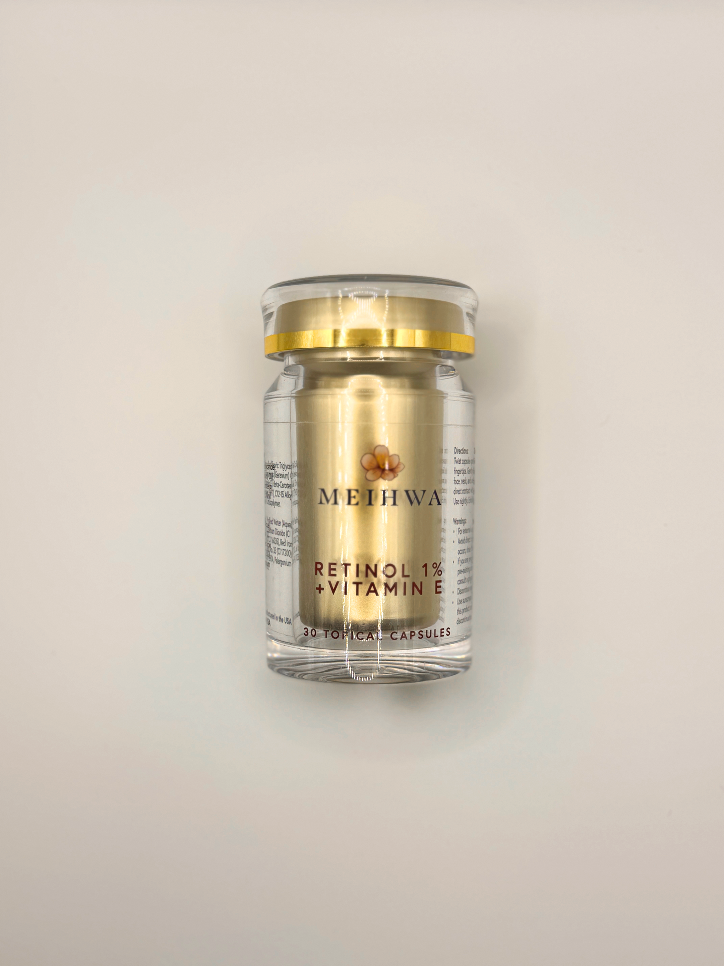 Retinol 1% + Vitamin E 30 Topical Capsules