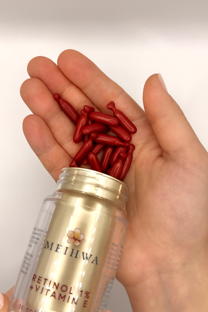 Retinol 1% + Vitamin E 30 Topical Capsules