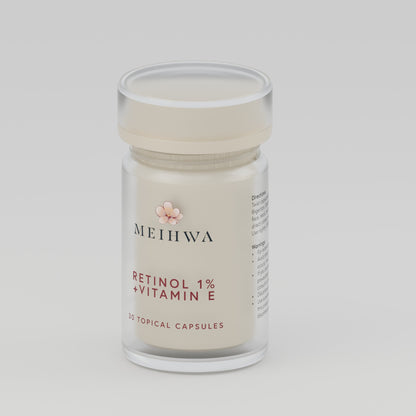 Retinol 1% + Vitamin E 30 Topical Capsules