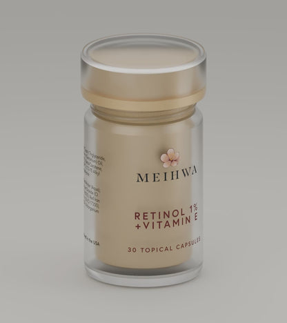 Retinol 1% + Vitamin E 30 Topical Capsules